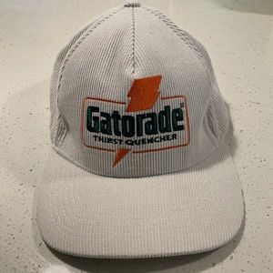 Gatorade corduroy vintage hat *rare*